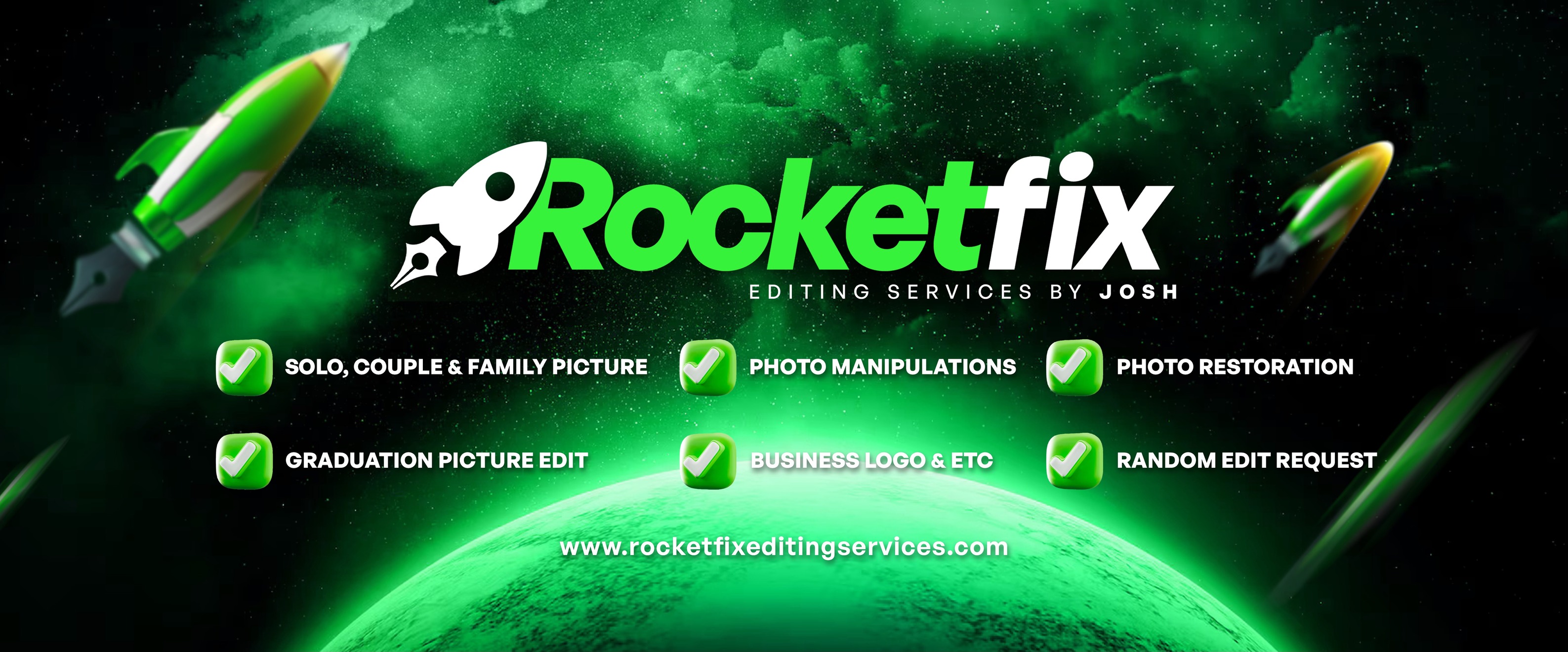 Rocketfix Editing Services | Manila
