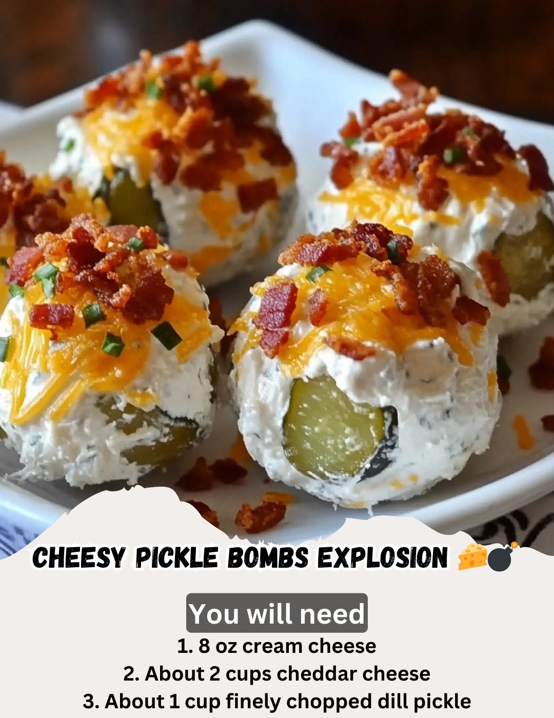Cheesy Pickle Bombs Explosion 🧀💣... - The Flavor Haven | Facebook