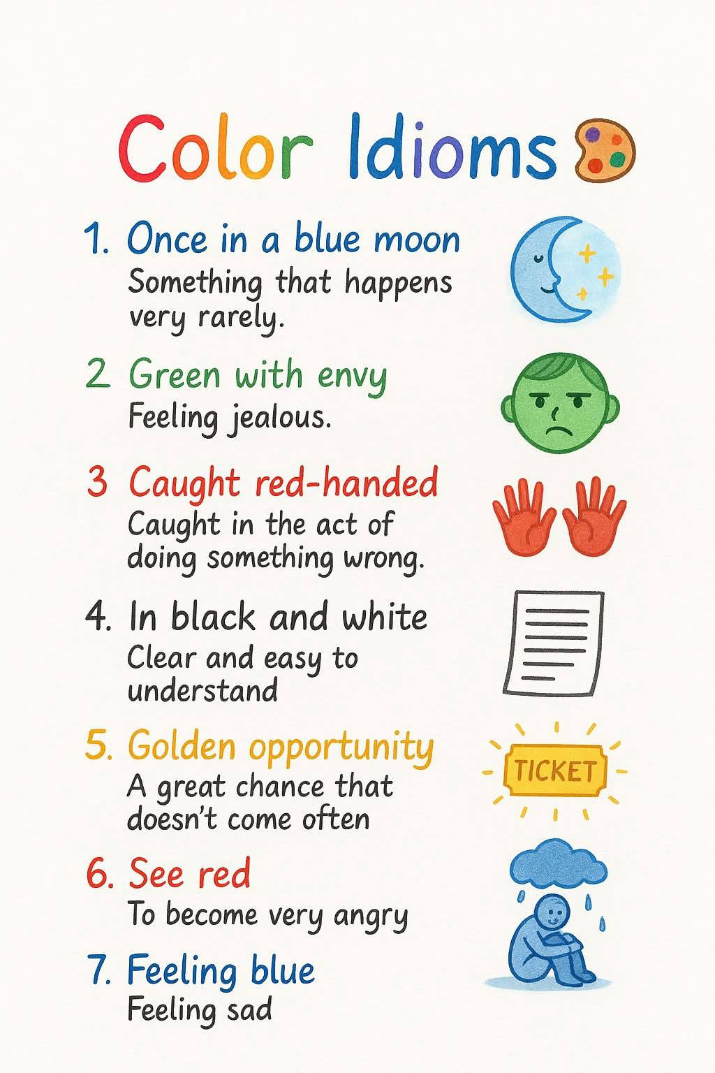 Different idioms Follow for more English with NA