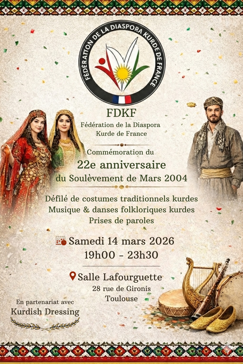 FDKF - Fédération de la Diaspora Kurde de France