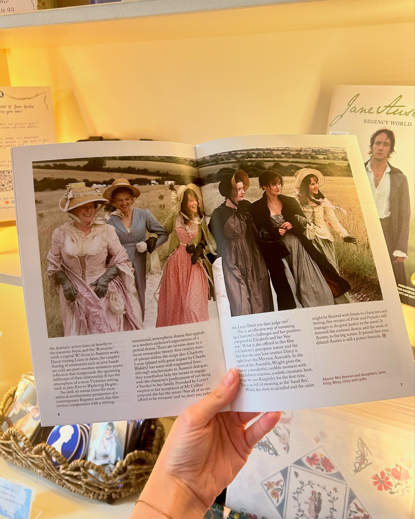 A sneak peek inside one of the... - The Jane Austen Centre | Facebook