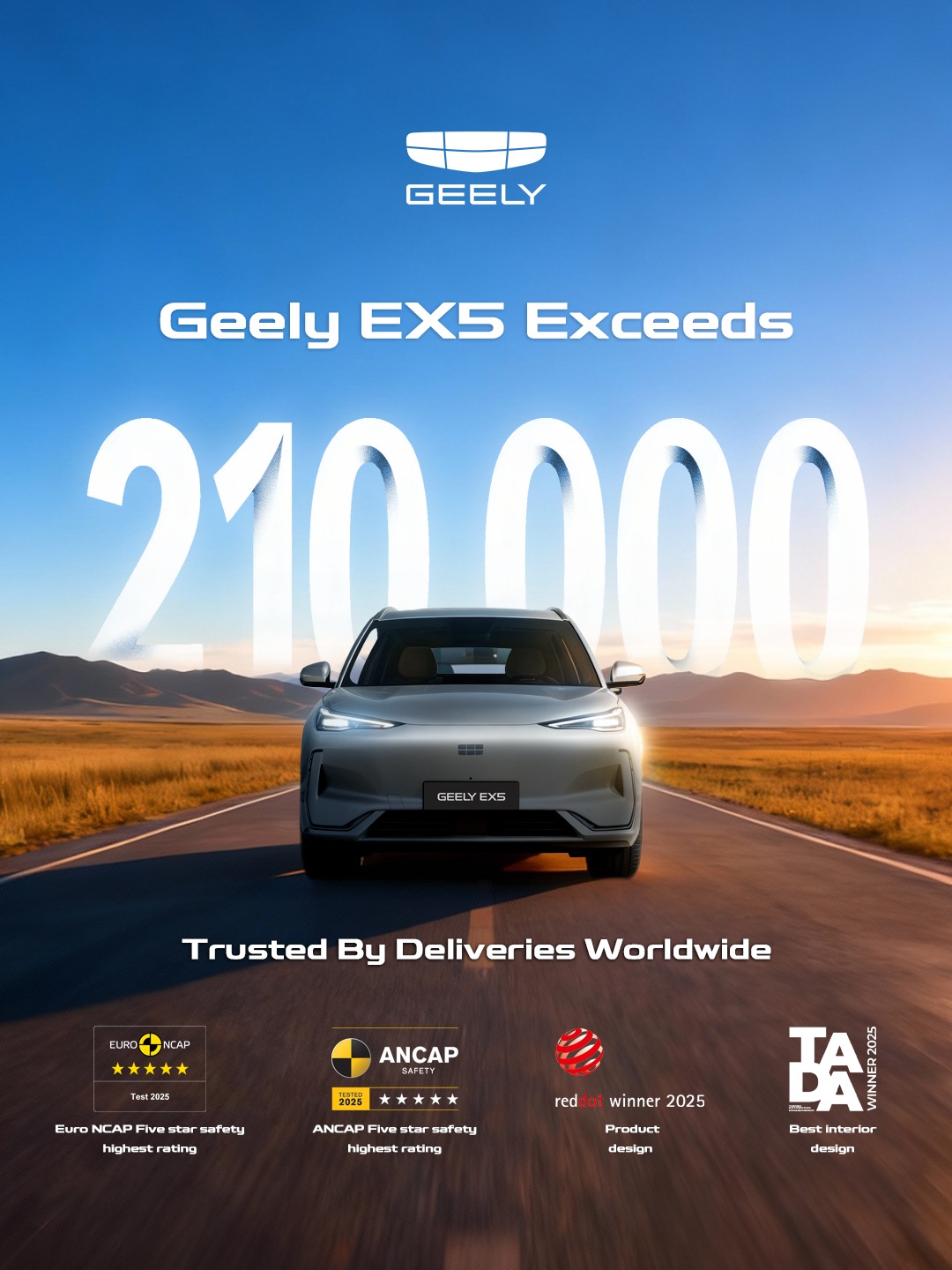 Ô - Geely EX5 is taking the world by storm! With its standout ...