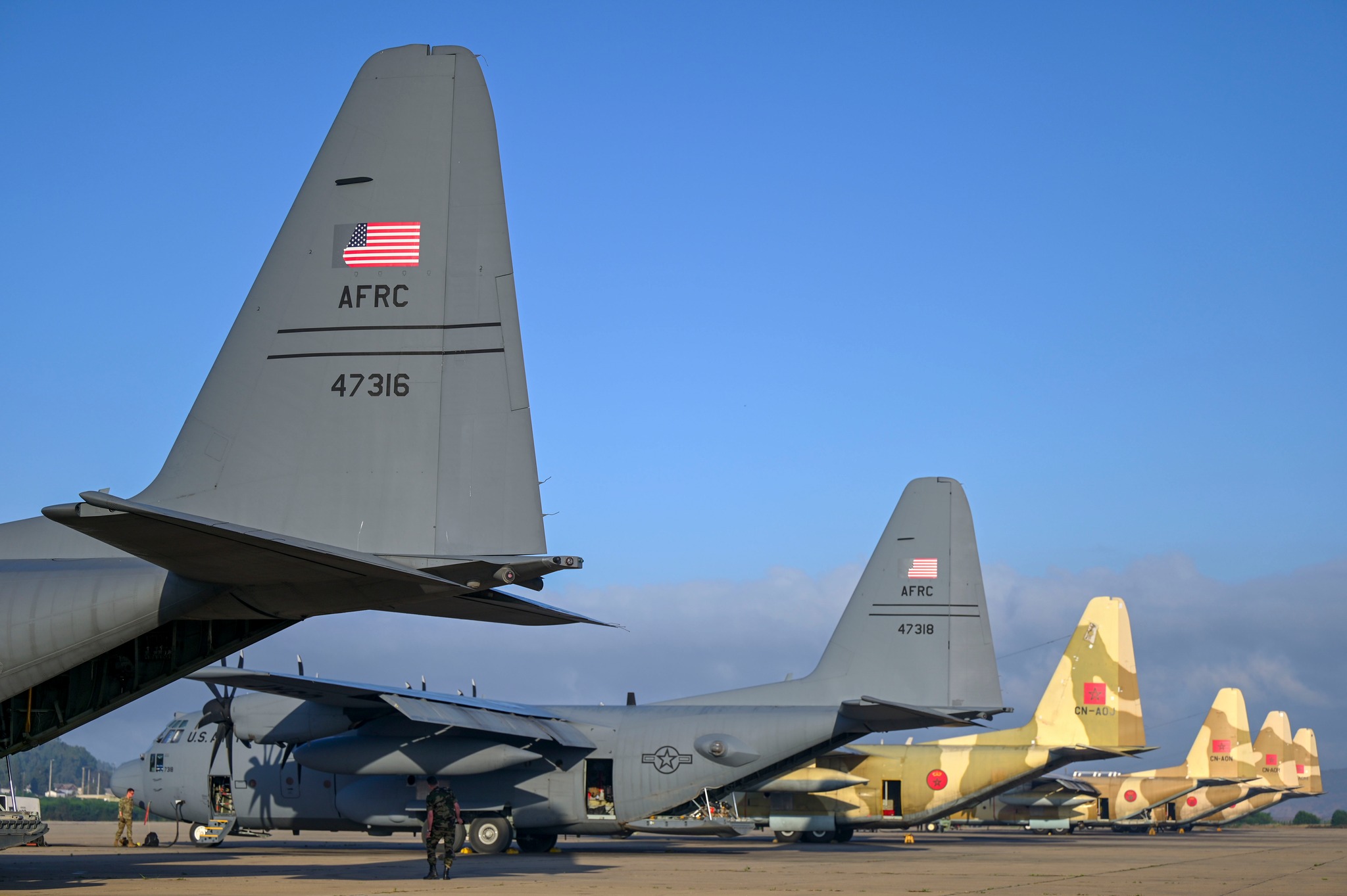 C-130H CN-AON of Royal Moroccan Air Force