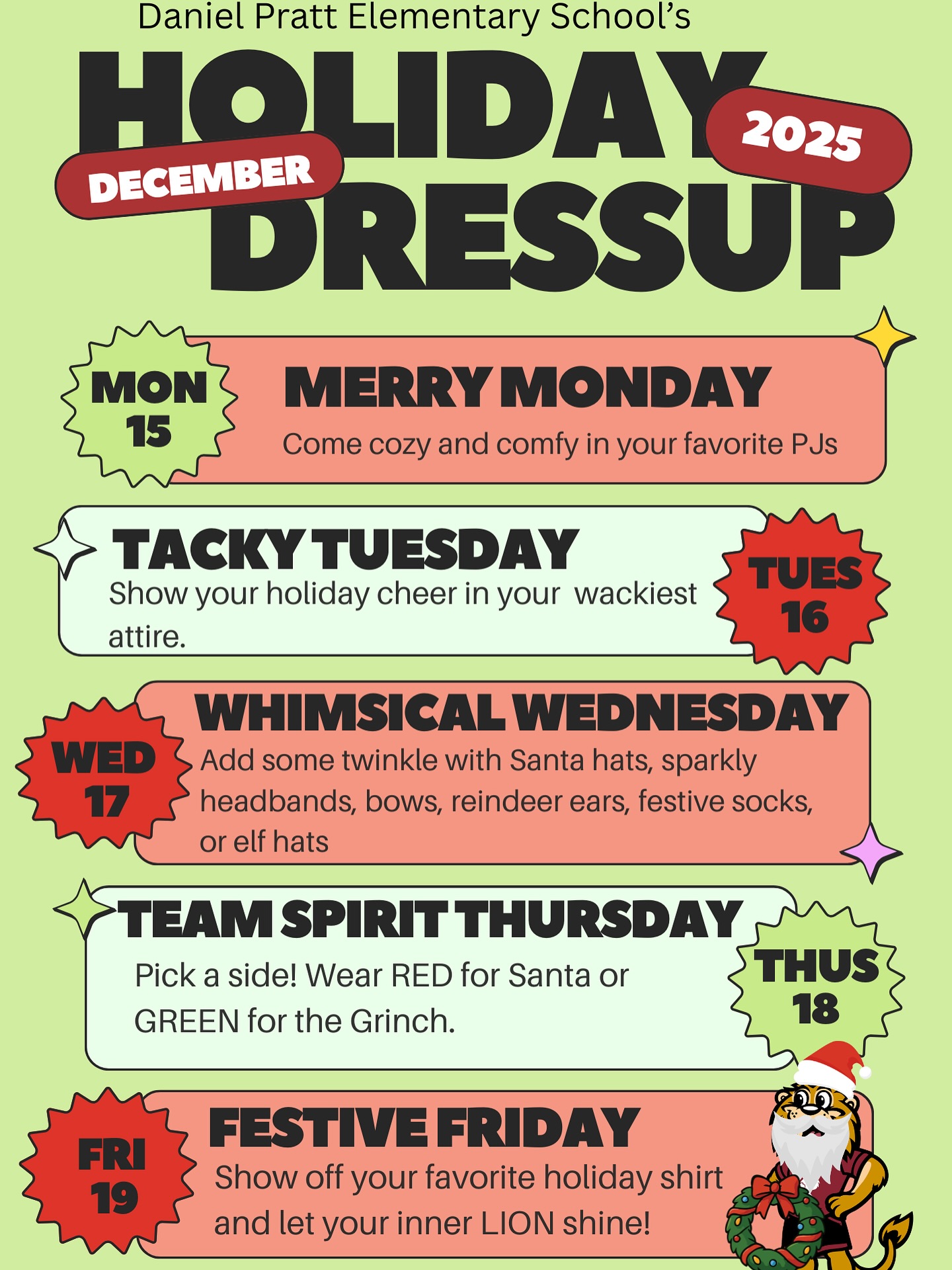 christmas spirit week dress up ideas for work We're wrapping this holiday season in style! Here are the dress-up days participating schools. ❤️🎄#teamlaurens #schoolspirit #holidayseason #dressupdays #falcons #raiders #thecountdownbegins #growinggreatstudents #laurenscountyschools Winter spirit days Color:Vintage Rose CH-brand-Anthropologie 42DD/E Backless Bra, Bra