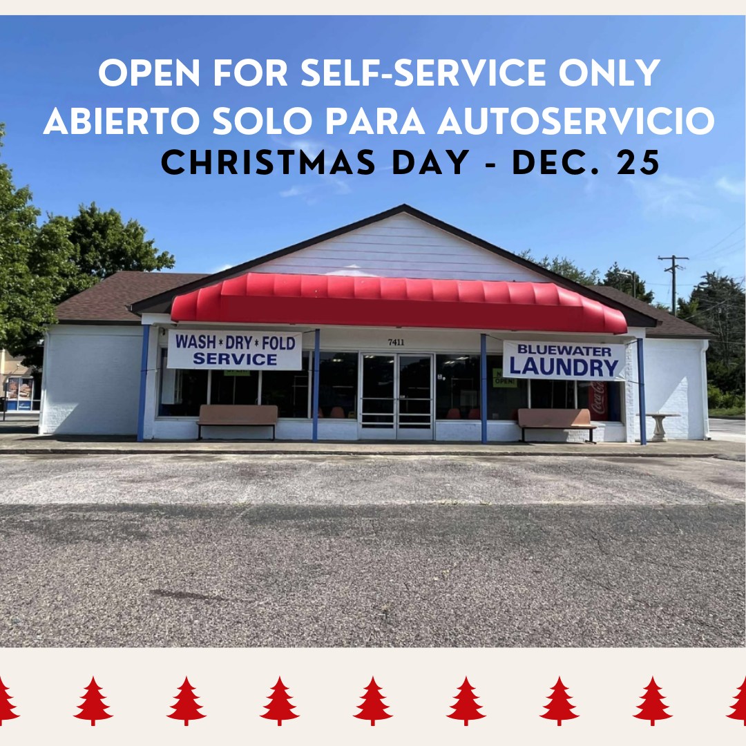 Bluewater - 🎅 We’re open for self-service only on Dec. 25, with wash ...