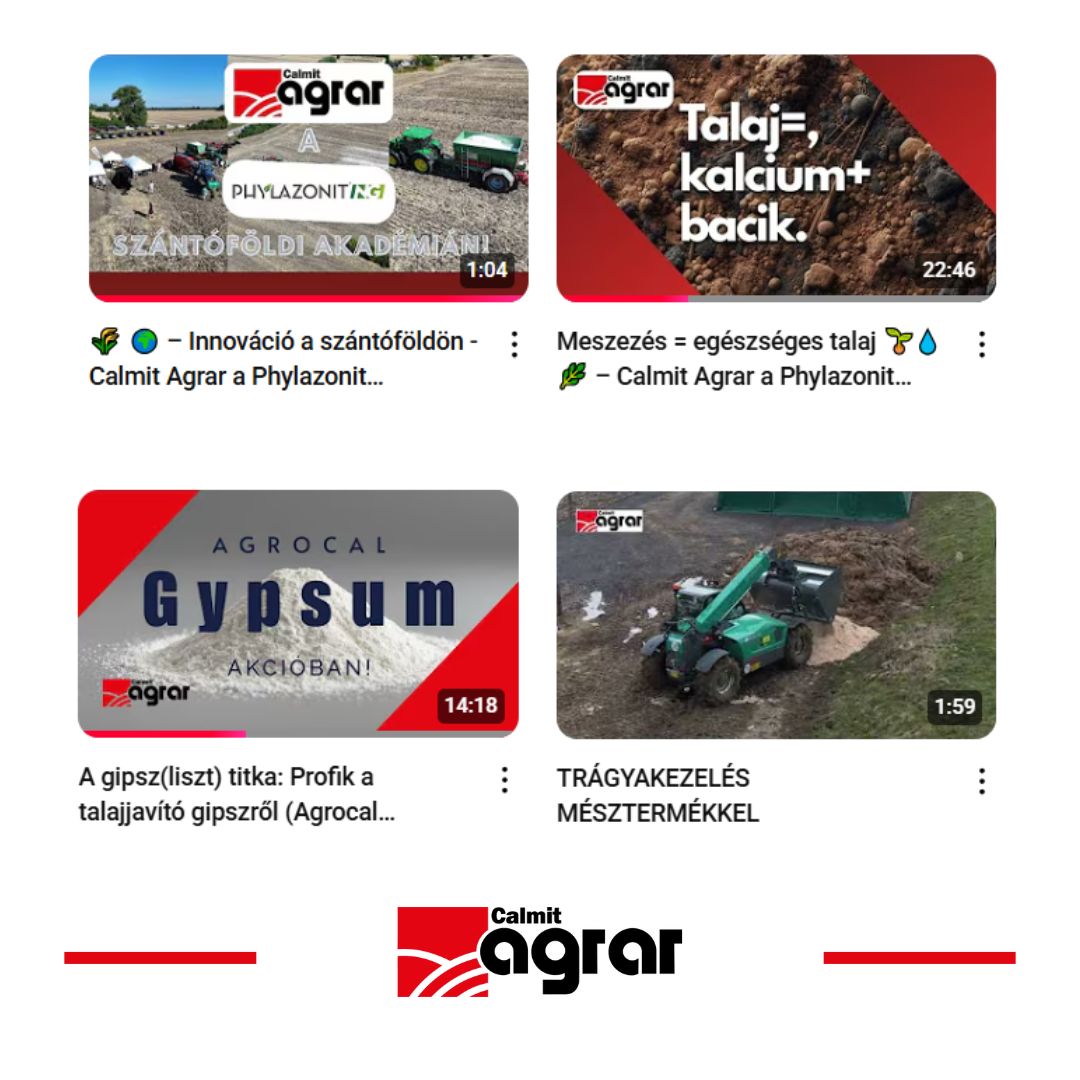 Calmit Agrar - Talajjavítás