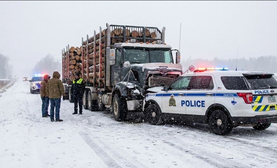 Florence - First responders are on the scene after a logging truck ...