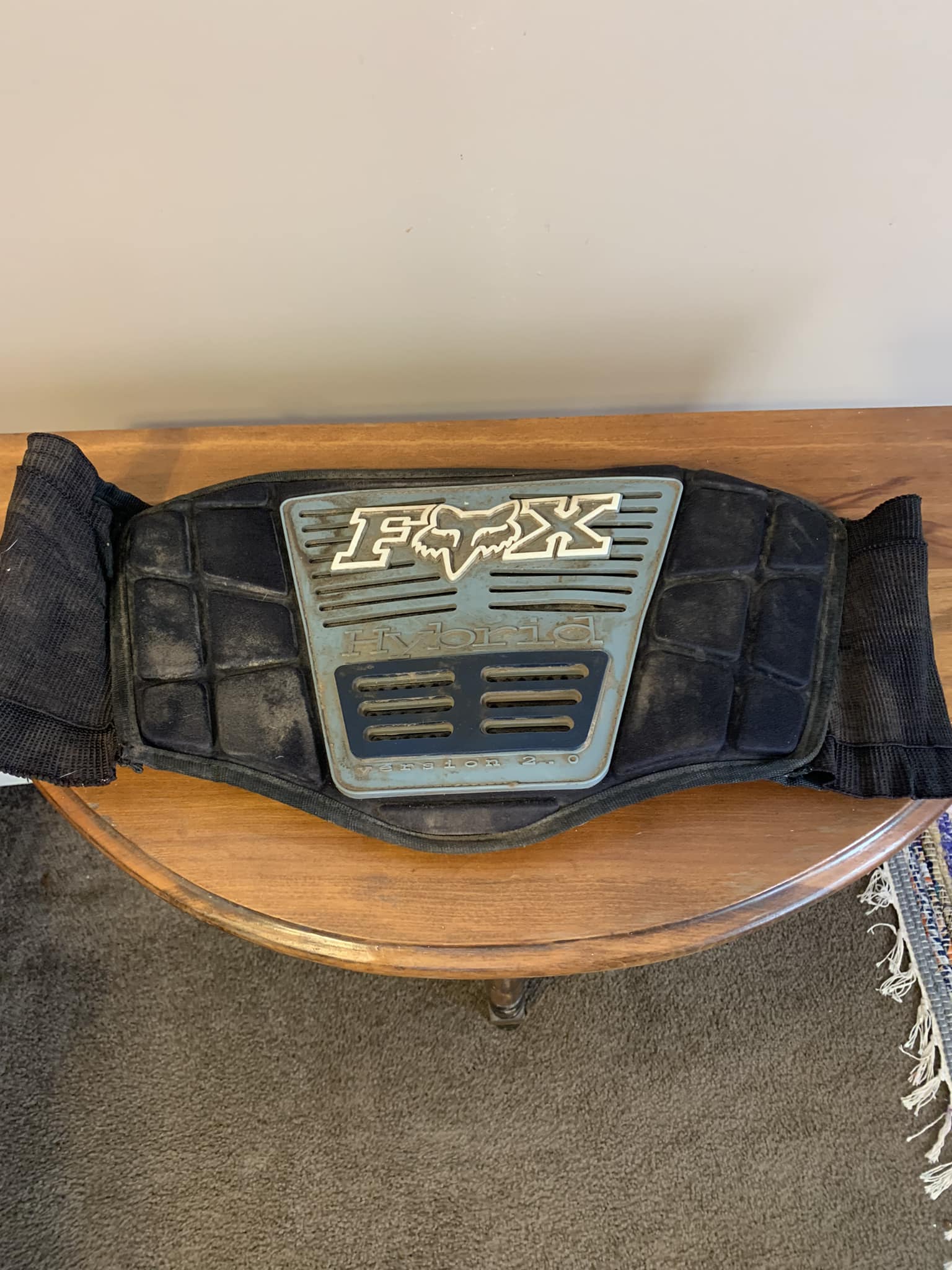 What happened to the kidney belts in motocross?