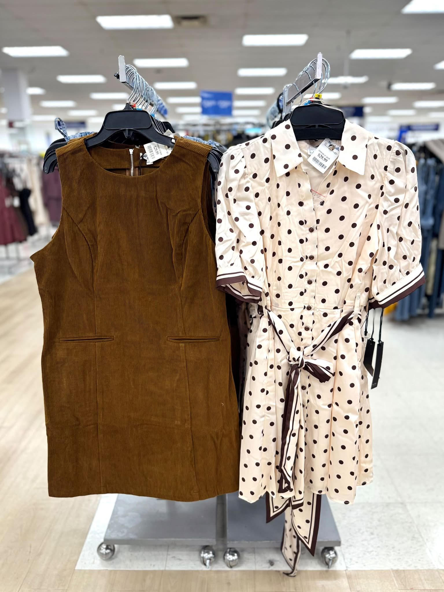 marshalls brown polka dot dress 👗 Some of the dresses I found today at Marshalls! #Marshalls #MarshallsFinds #Dresses #FashionFinds #ShoppingFinds size:3-4 Years (110cm) Mermaid formal dress Whistles Petite Polka Dot 53In Long