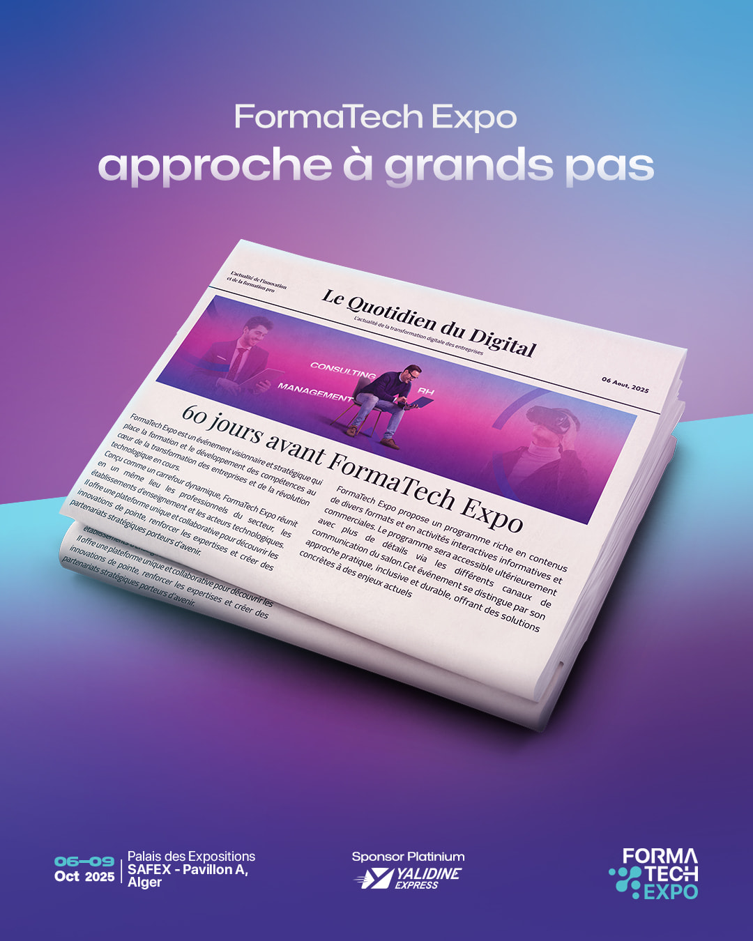 FormaTech - Plus que 2 mois avant l’événement incontournable de l’année ...
