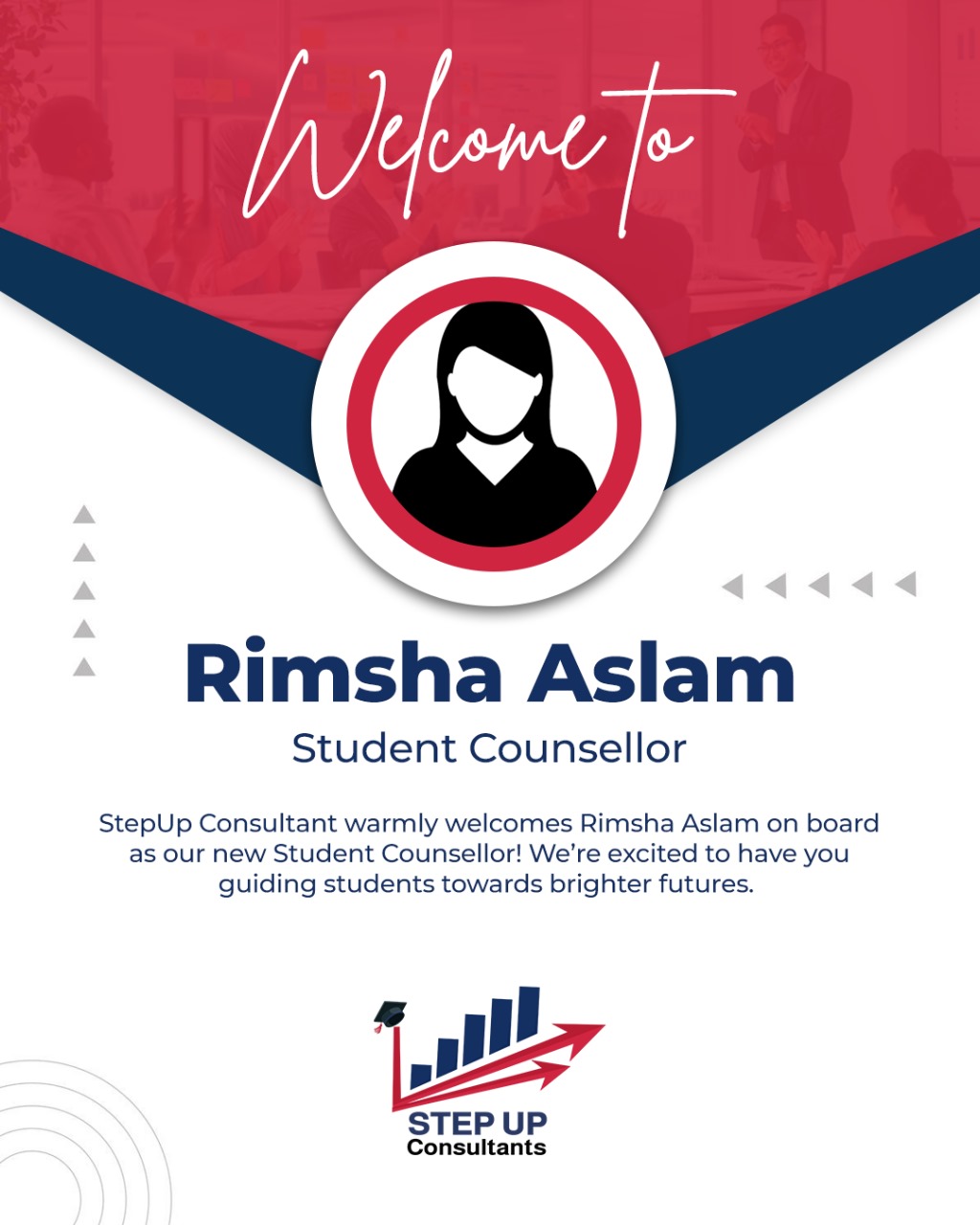We are excited to welcome... - Step Up Consultants Europe | Facebook