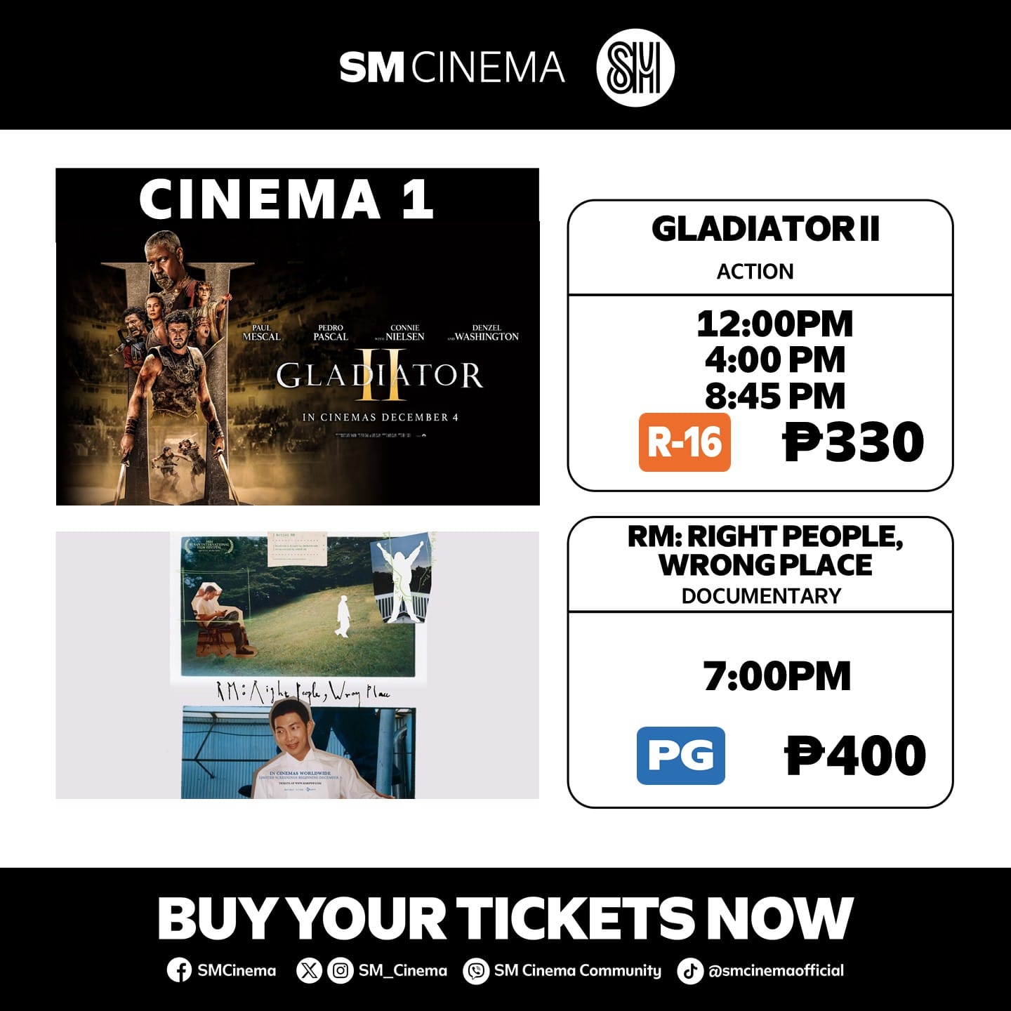 Check out our December 5 - 6, 2024... - SM Cinema Caloocan | Facebook