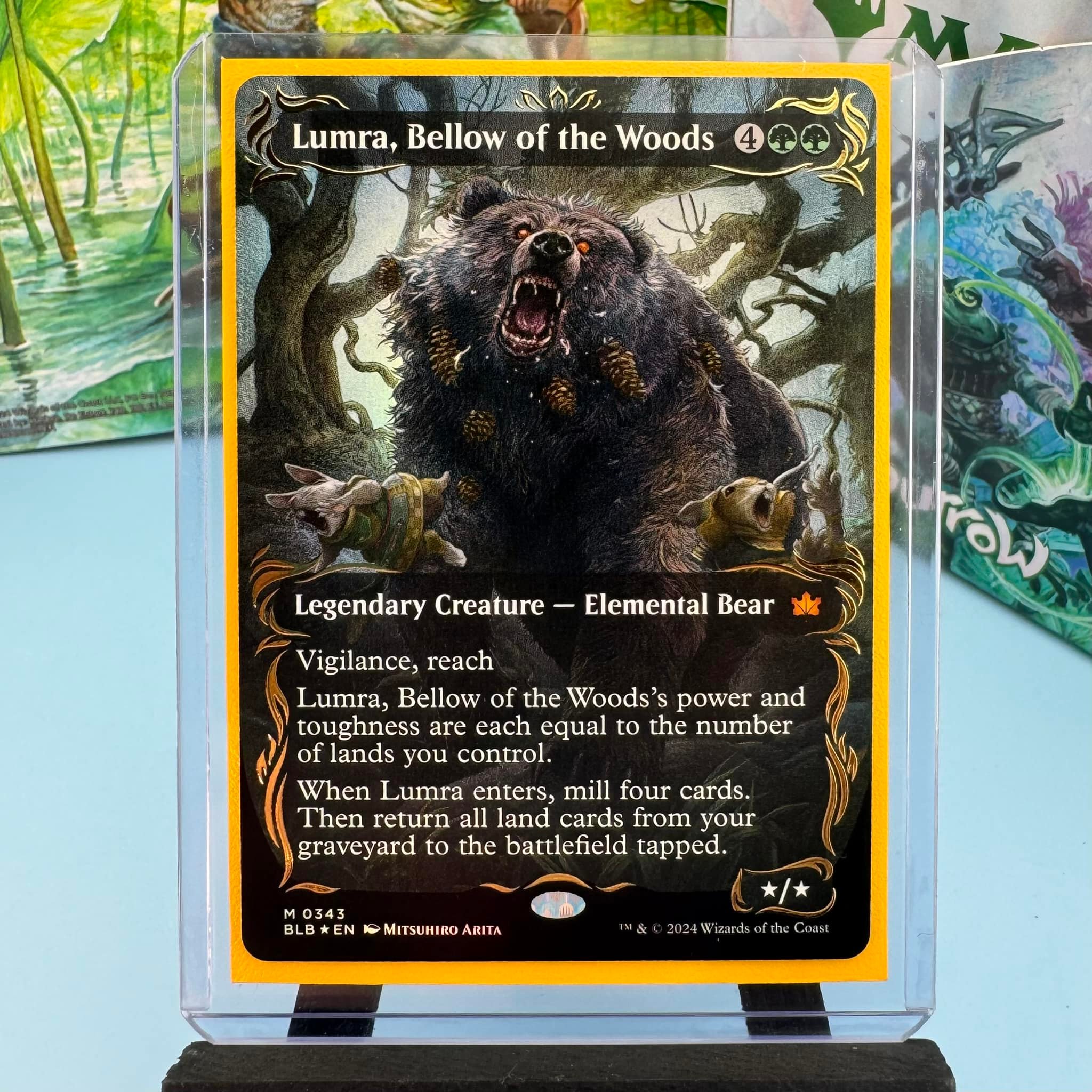 Opening Magic the Gathering Bloomburrow collector boxes