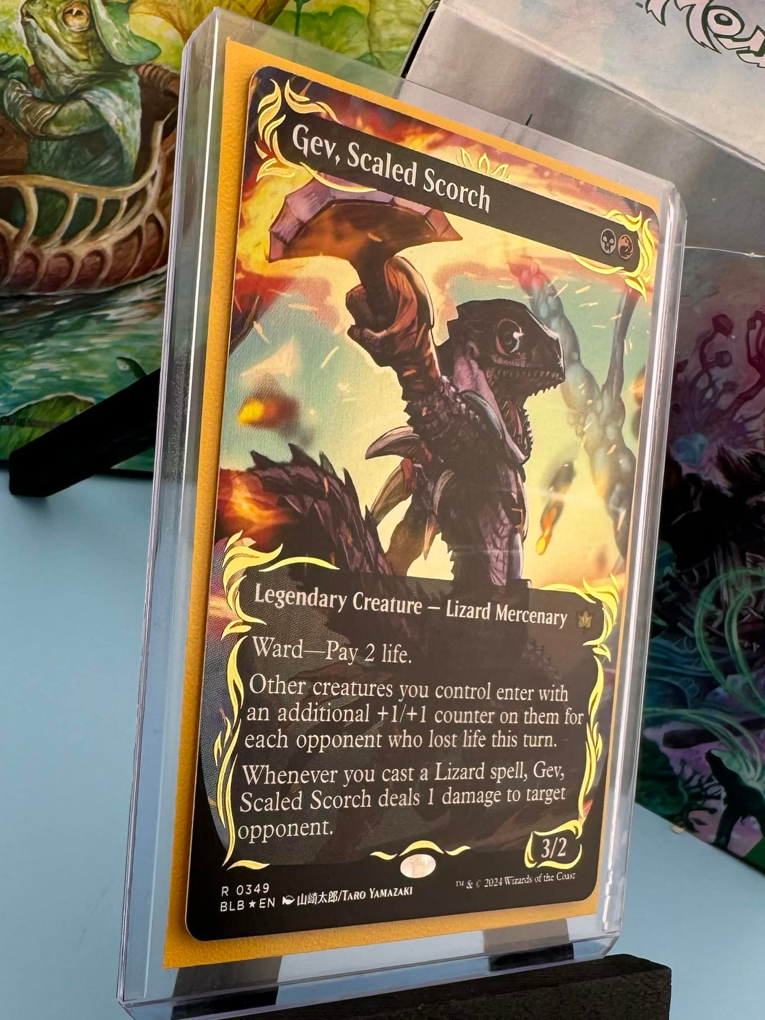 Opening Magic the Gathering Bloomburrow collector boxes