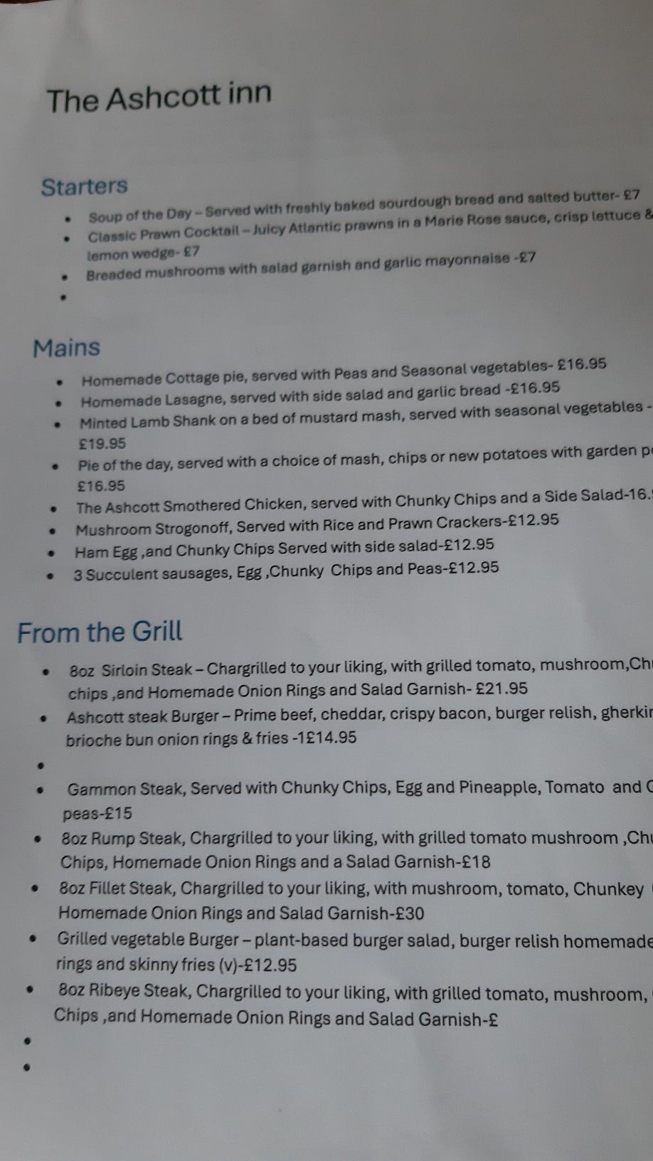 The Ashcott inn added a new photo. - The Ashcott inn