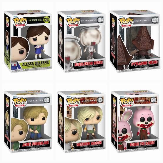 First look at Silent Hill Pops! Preorder Monday. #funko