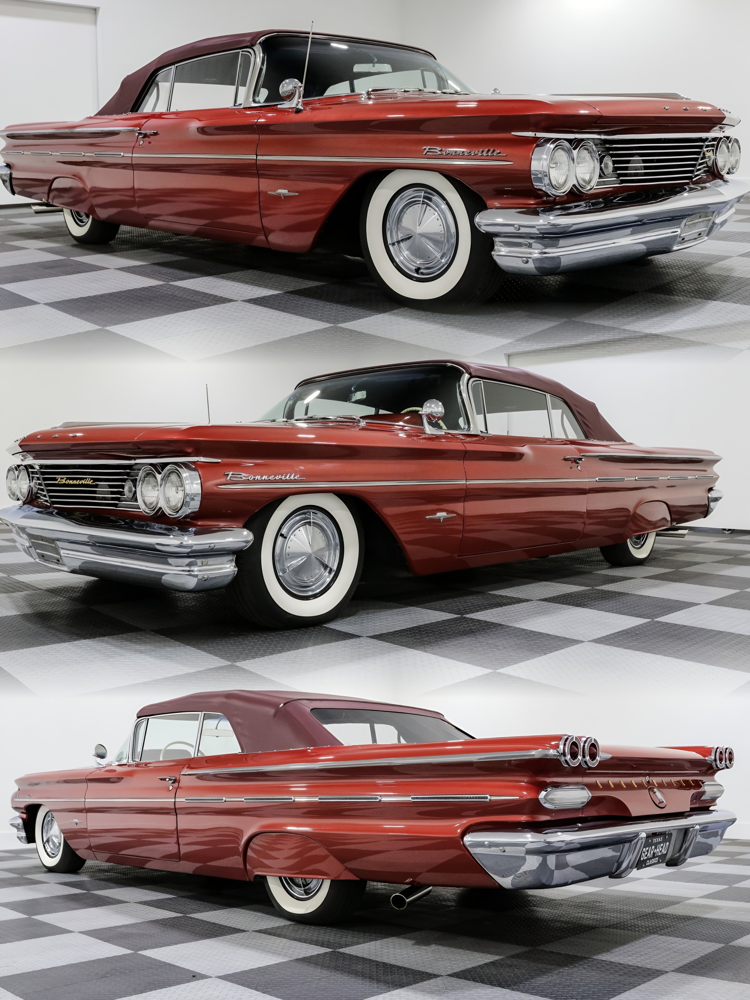 🔑🚦 1960 Pontiac Bonneville Convertible 🚦🔑 Muscle Car Memories