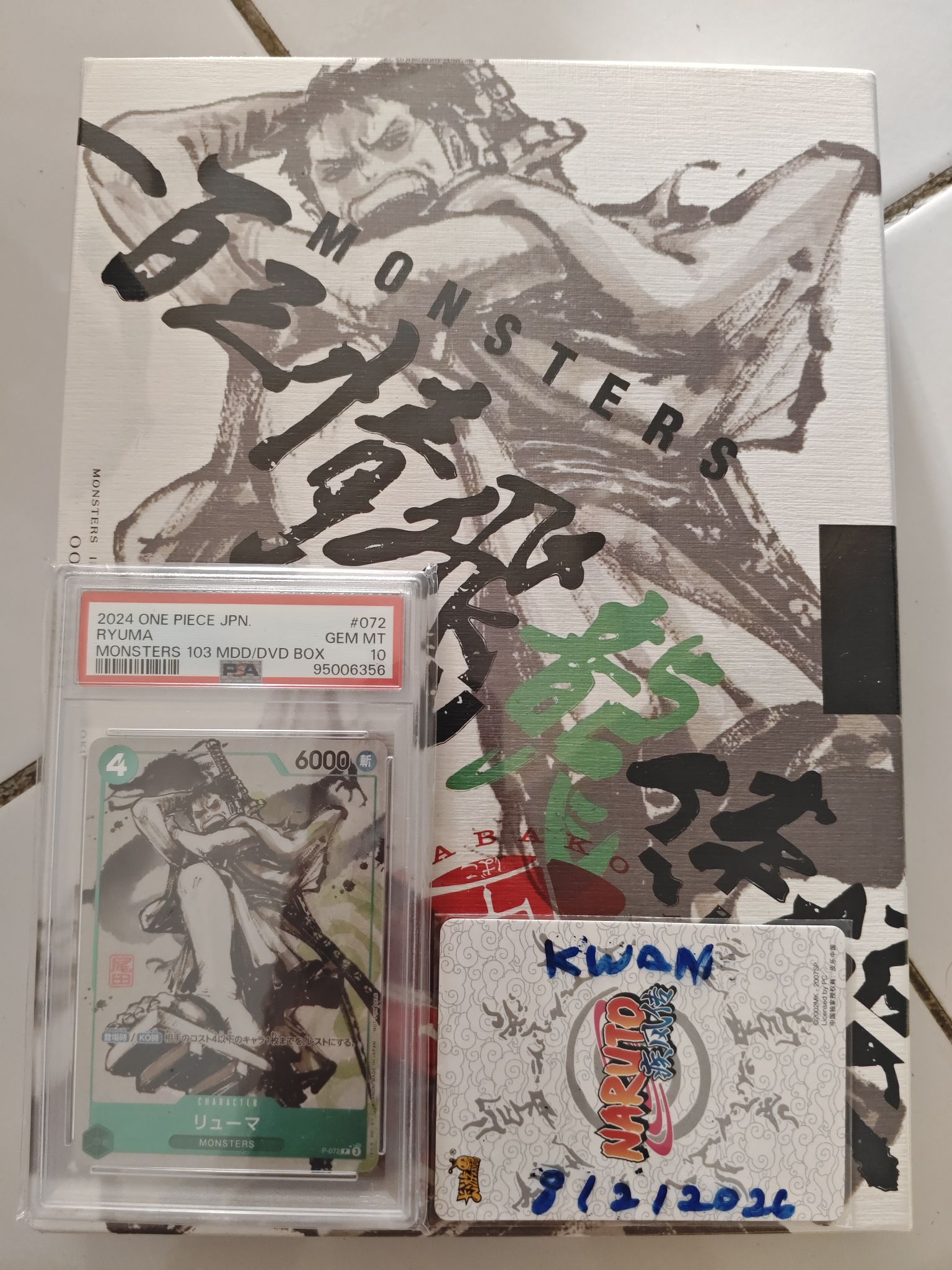 wts Psa10 ryuma & sealed ryuma $1000 SHOSSNUS ONSTER 2024 ONE 