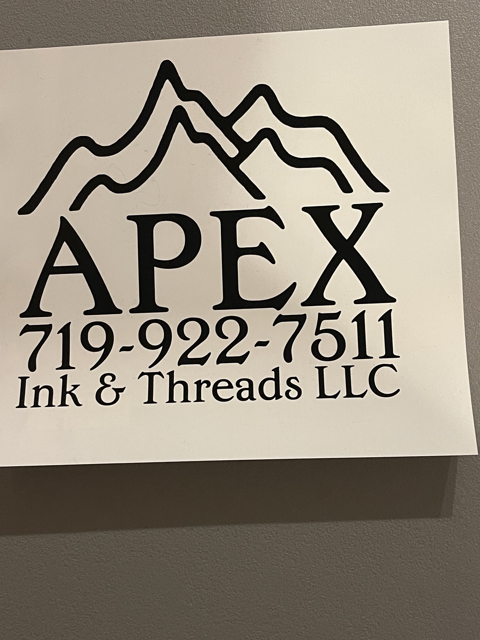 APEX Ink & Threads, LLC | Colorado Springs CO
