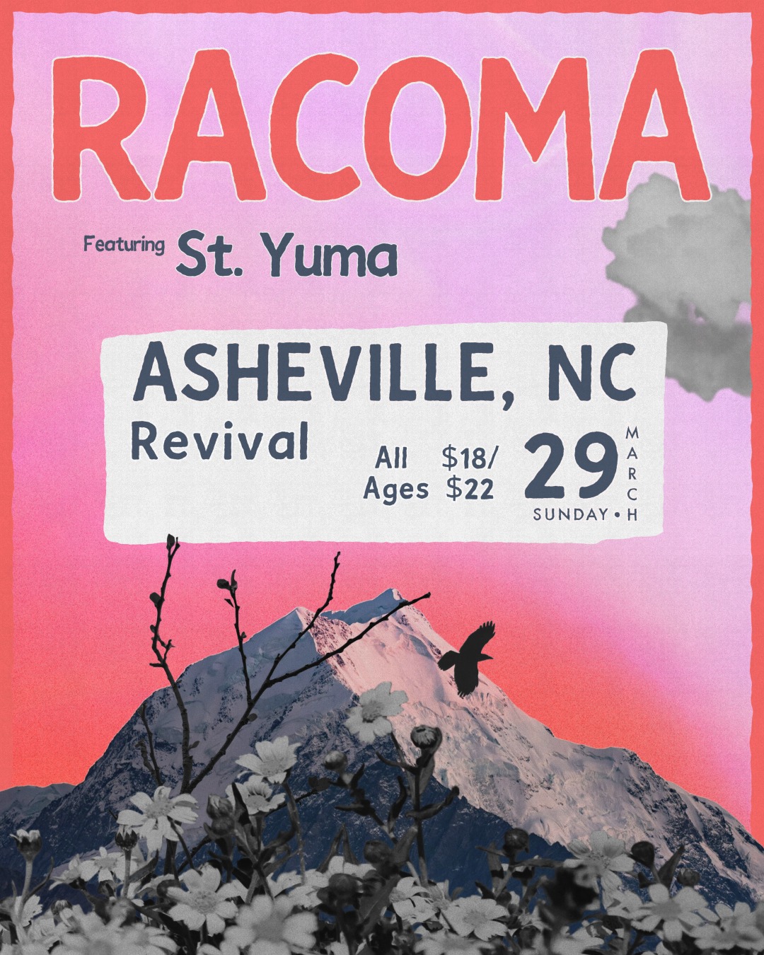 Revival - JUST ANNOUNCED Racoma is coming to Asheville with special ...