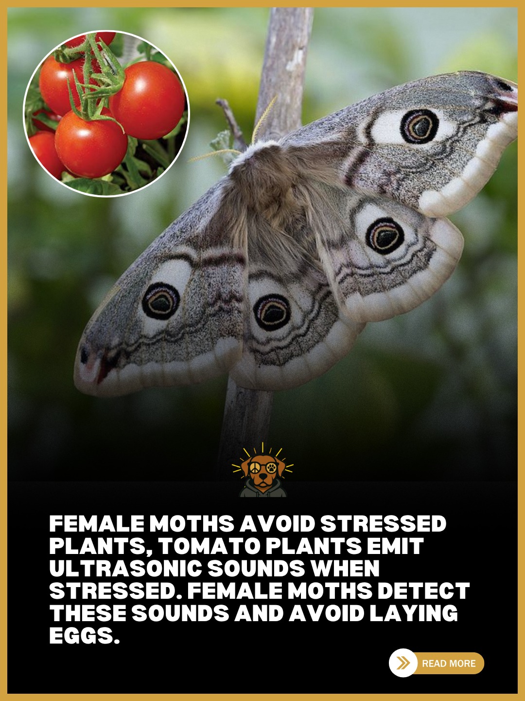 MisfitDog - Female moths are smarter than you think! 🦋 Scientists have ...