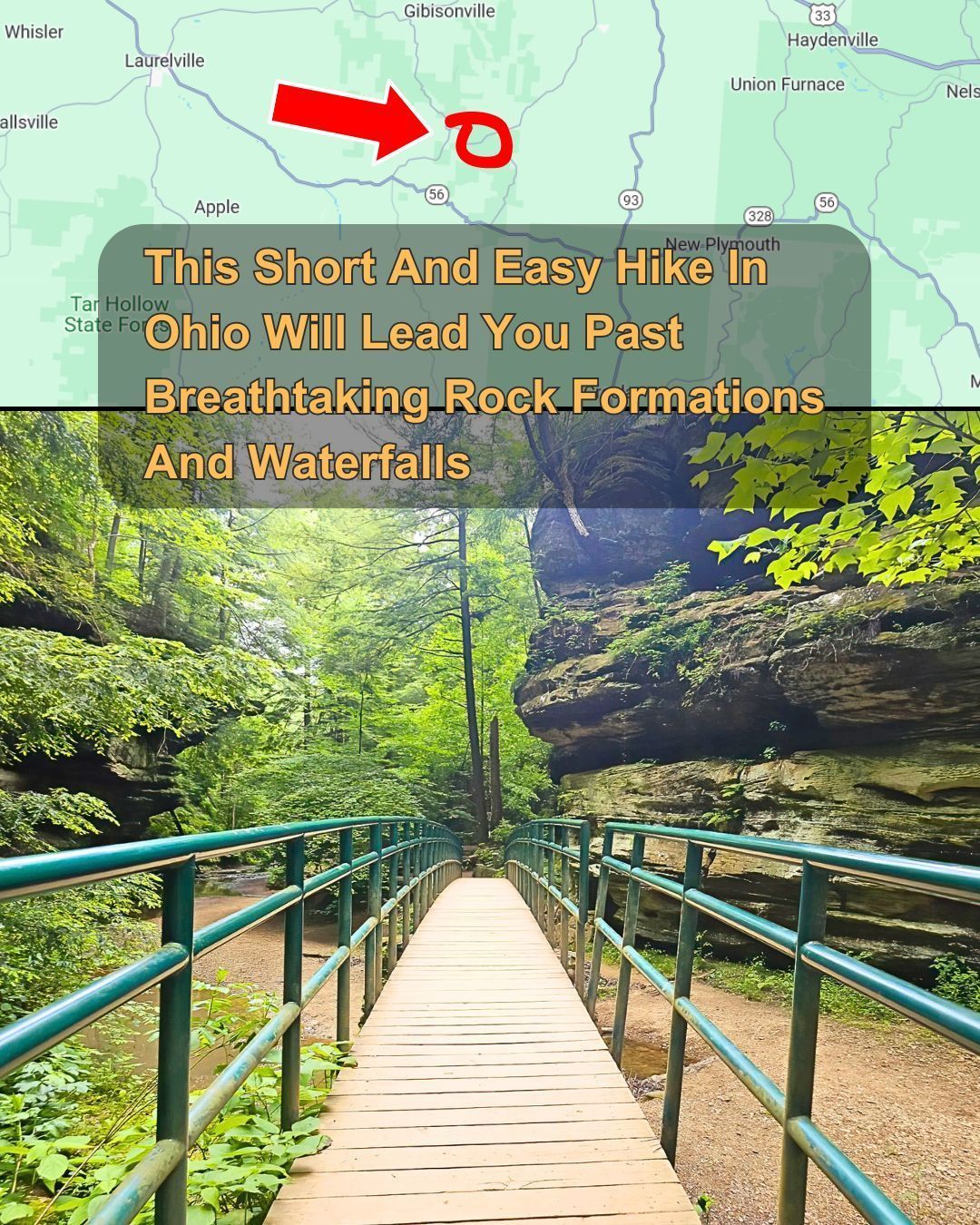 Ohio - A short and easy hike with breathtaking rock formations and ...