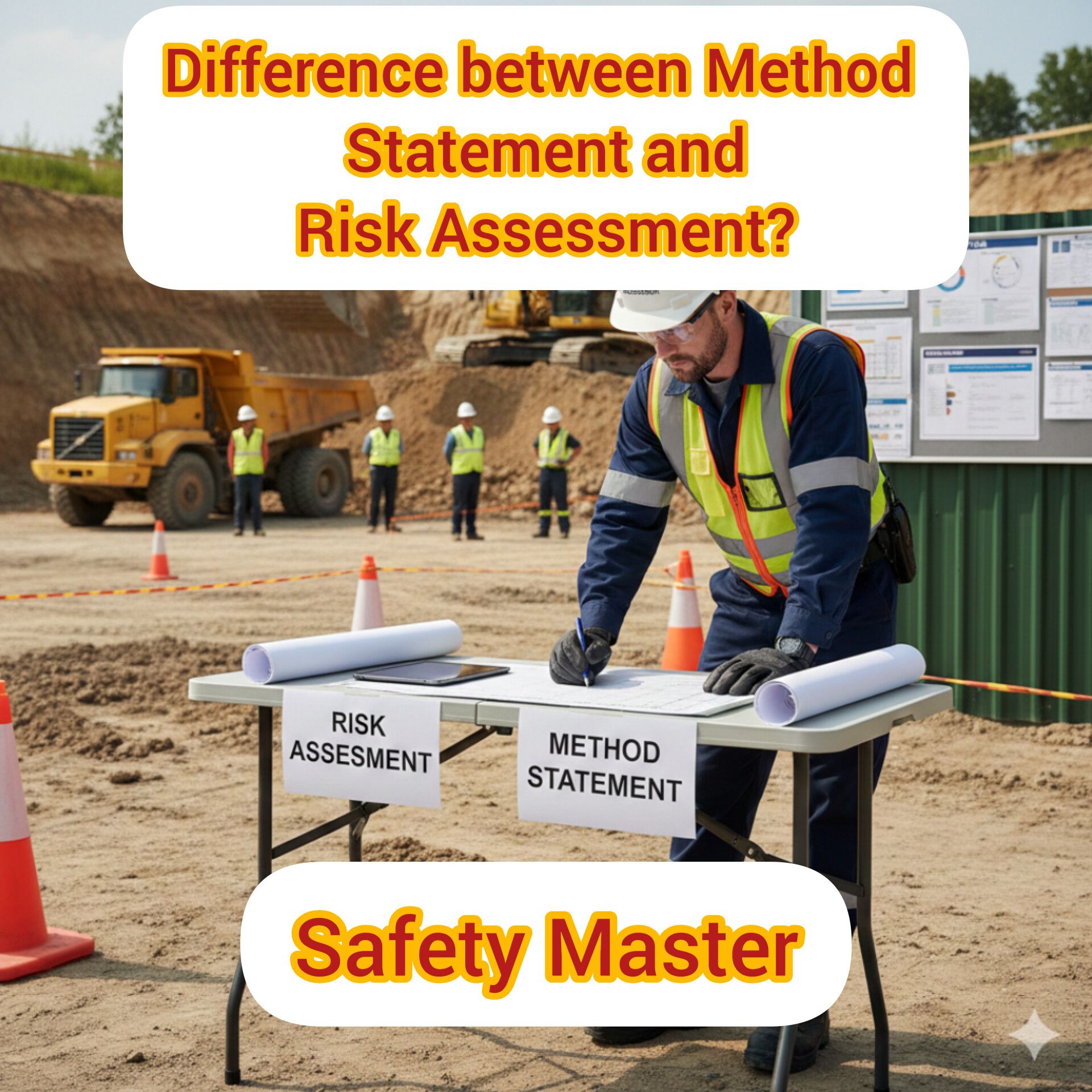 Safety - Difference Between Method Statement and Risk Assessment Method ...