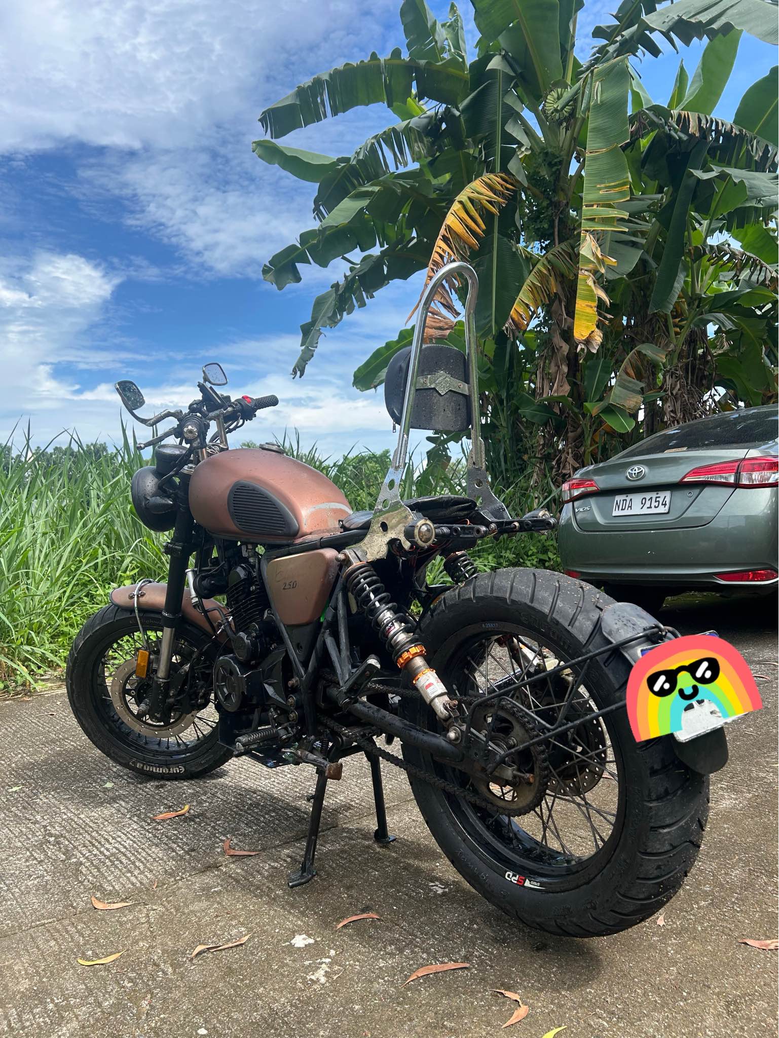 2020 A.P.C Motor Company rusi classic 250 (rc250 bobber)