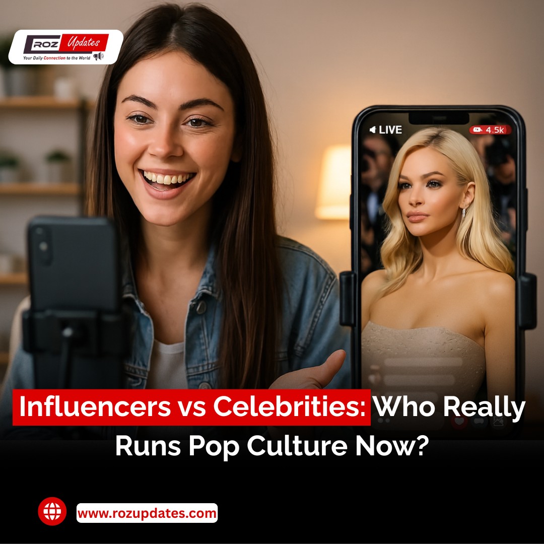 Roz - 🔍 Influencers vs. Celebrities: Who Really Runs Pop Culture Now ...