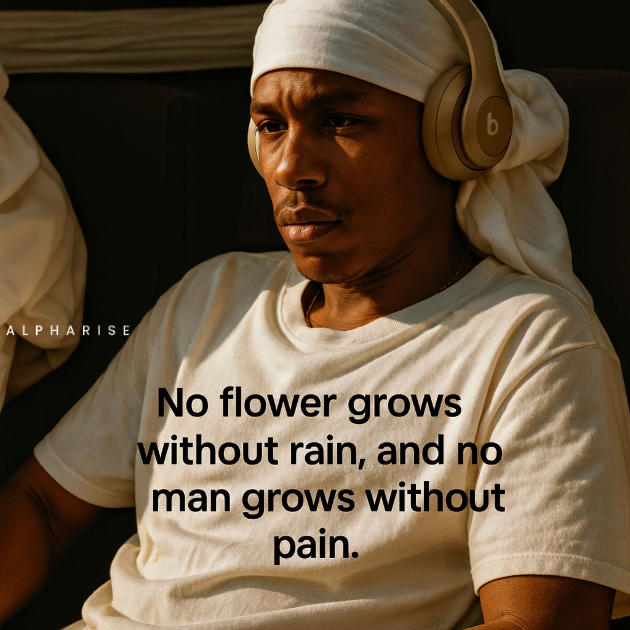 Alpha - Pain is the pressure that shapes you into someone stronger ...