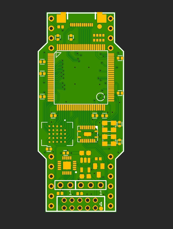 Modified zx81 with buffered z80a chip