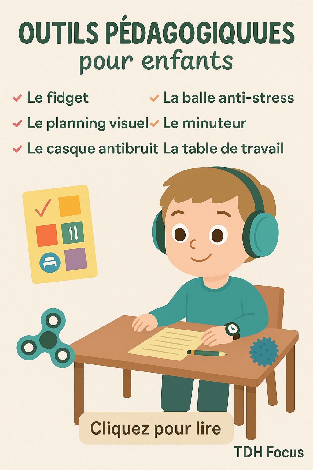 Set Anti-Stress – 6 Fidget Toys + 12 Anneaux Silicone – Autisme, TDAH – 3 Ans Et Plus
