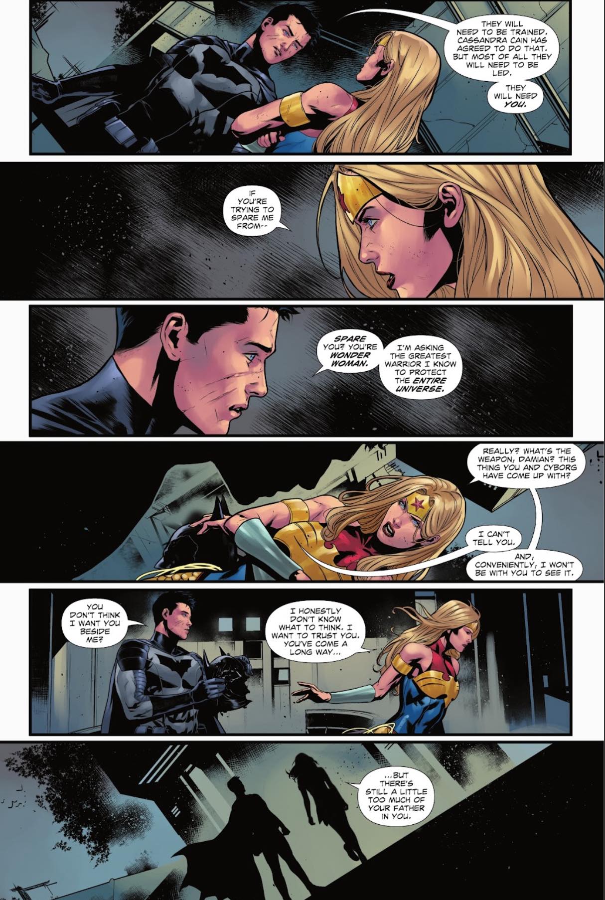 Comicsthe1ne - He can't be a full-blown Batman without having a little ...
