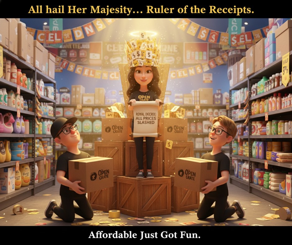 The Open Crate - 👑 All hail Her Majesty, Ruler of the... | Facebook