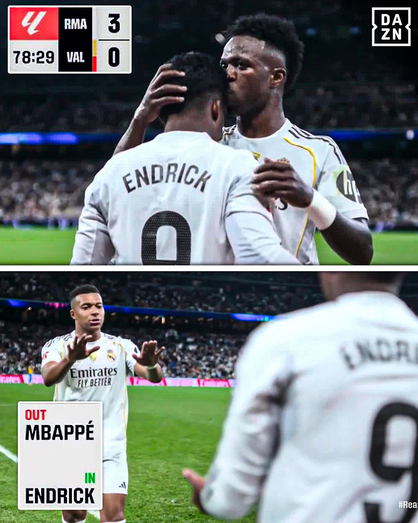 DAZN Fútbol - Primeros minutos de Endrick esta temporada... | Facebook