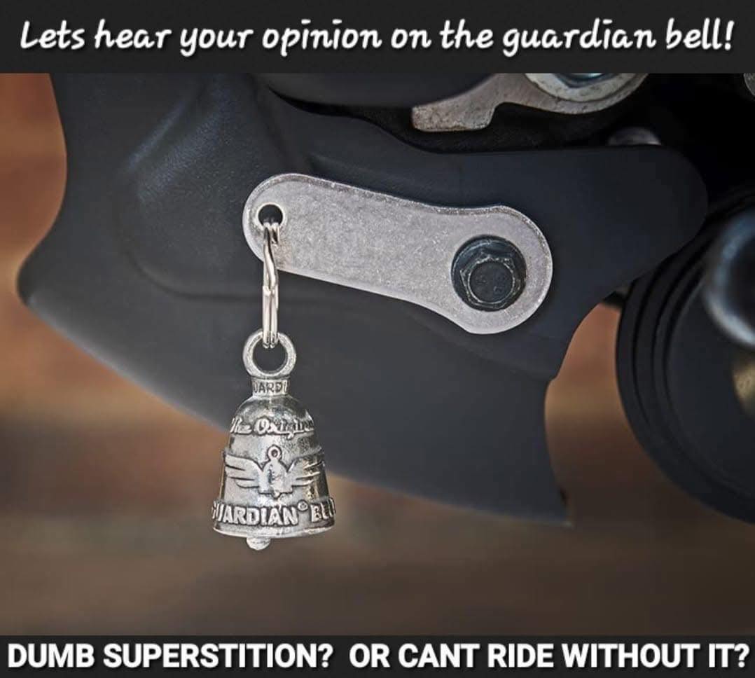 Campana Protectora Bald Eagle Guardian® Para Motocicleta Harley, Amuleto De La Suerte Para Gremlins