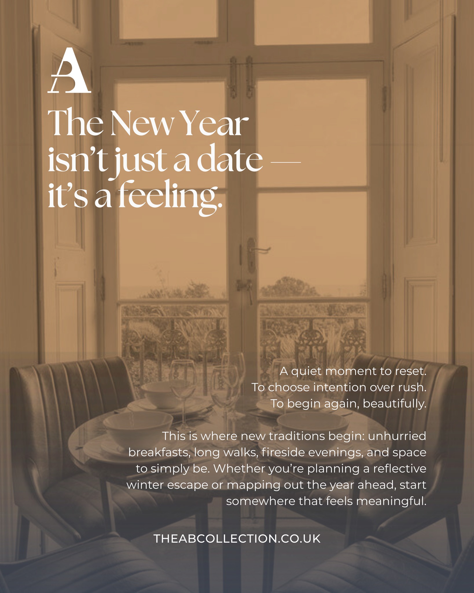 The AB - “A new year begins with intention.” At The AB Collection ...