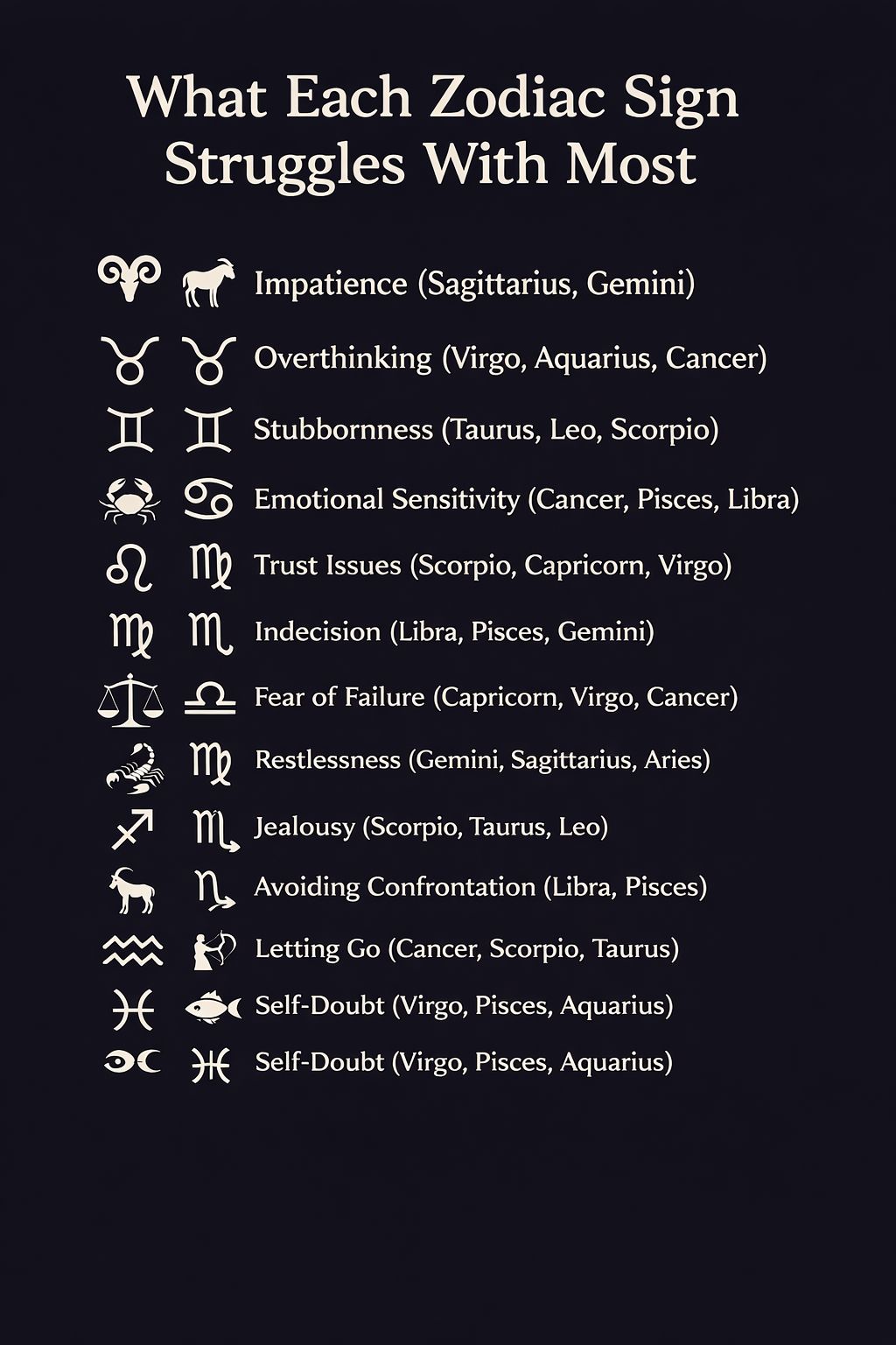 Zodiac Signs Date And Their Meaning♈♉♊♋♌♍♎♏♐♑♒♓ | What Each Zodiac Sign ...