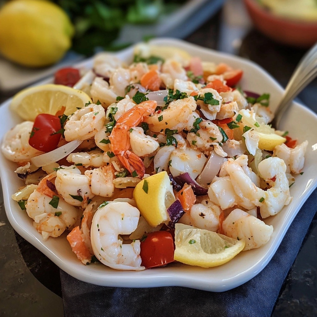 BBQ season is here! Italian seafood platter (grigliata mista di pesce