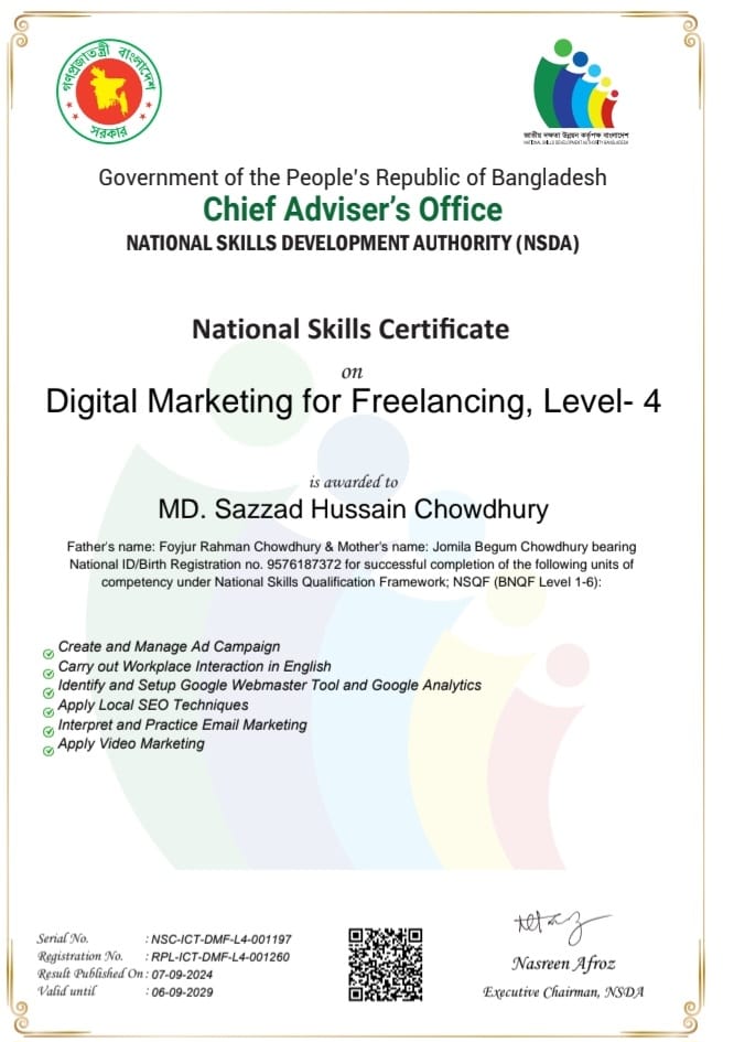 Seosazzadchy - I’m thrilled to share that I’ve recently earned the ...