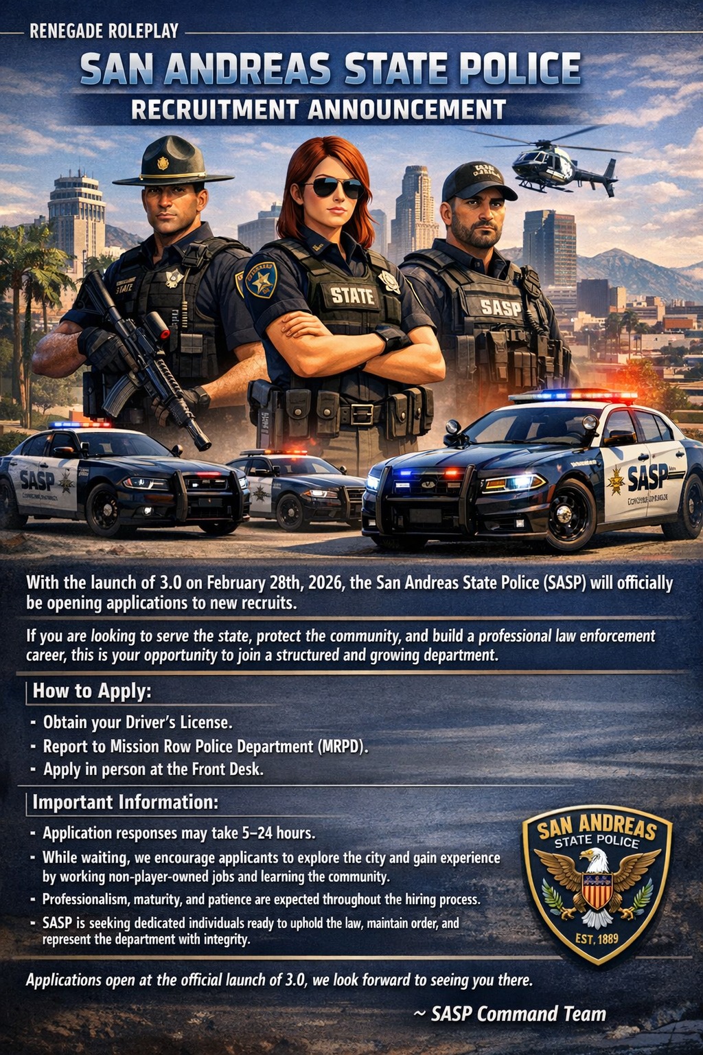 GTA 5 COMMUNITY ROLEPLAY (PC) | Se vende Discord con mas de 2k de ...