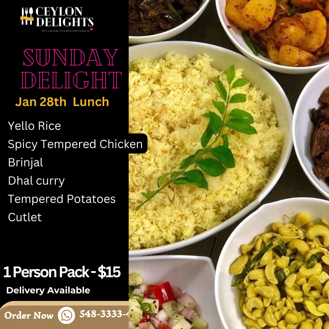Ceylon Delights - 🌟 **Sunday Lunch Delight at Ceylon... | Facebook