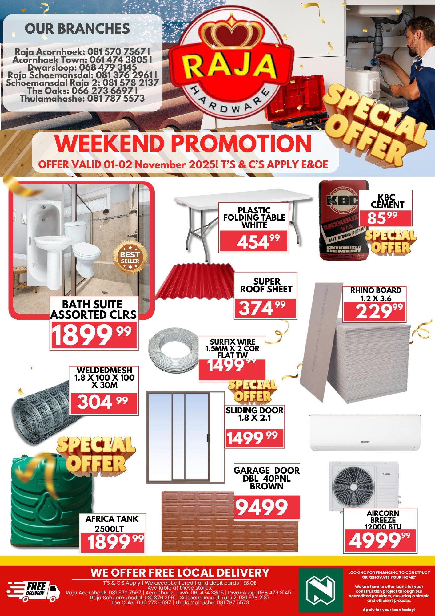 Raja Hardware - 🔥 WEEKEND PROMOTION ALERT! 🔥 Raja Hardware... | Facebook