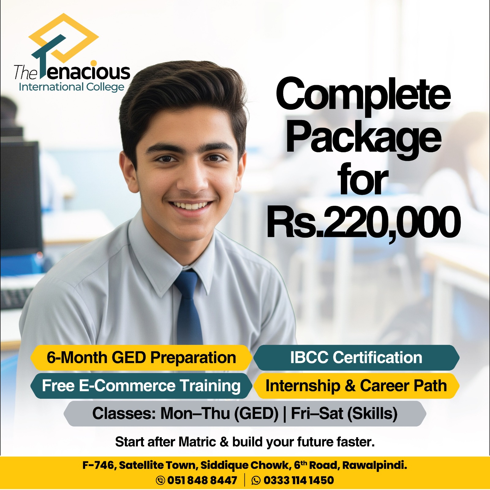 The Tenacious - 🎓 Complete Success Package – Only Rs.220,000! Get 6 ...