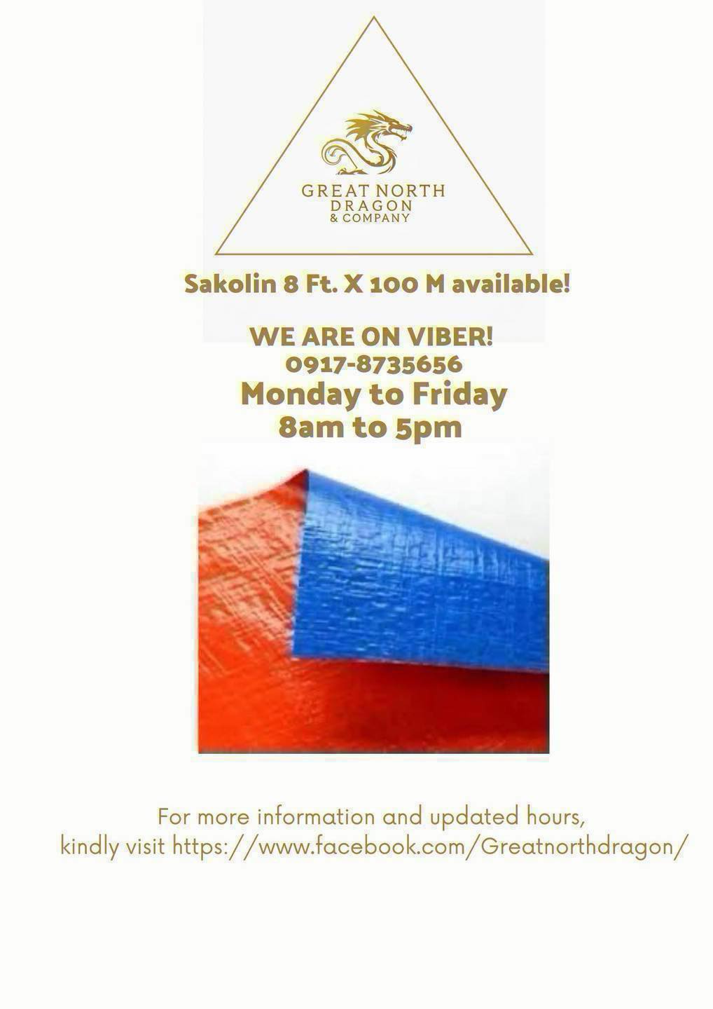 Great - Sakolin - Large format Sakolin for Construction Projects (8ft x ...
