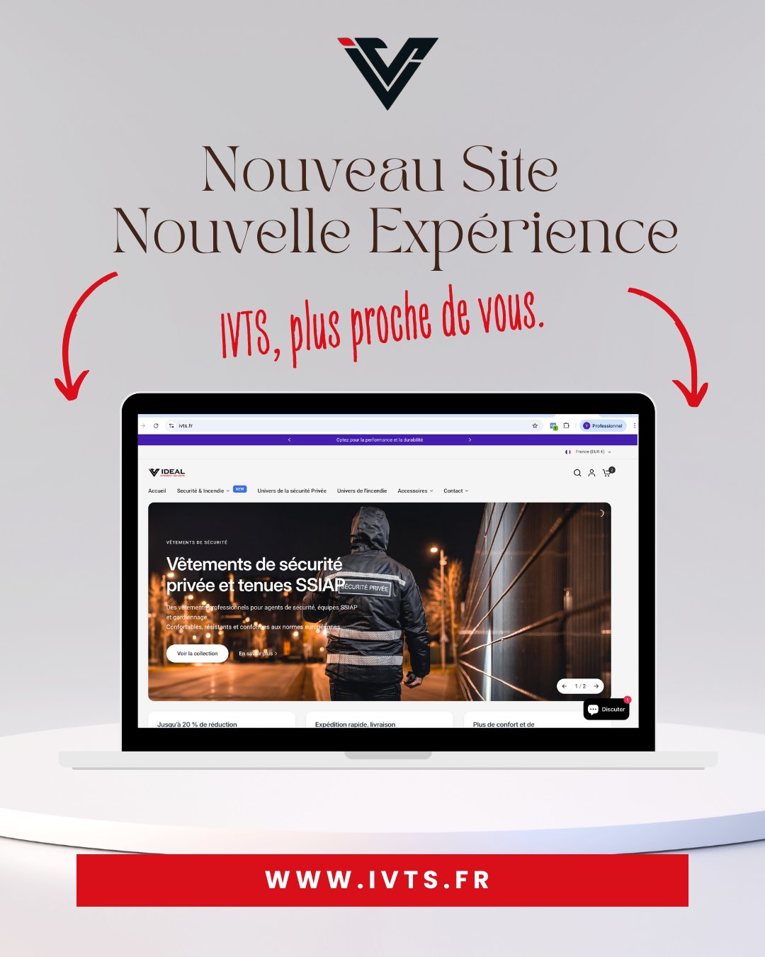 IVTS - 📢 𝐈𝐕𝐓𝐒 𝐚 𝐮𝐧 𝐧𝐨𝐮𝐯𝐞𝐚𝐮 𝐬𝐢𝐭𝐞 ! 🚀 Nous sommes heureux de vous ...