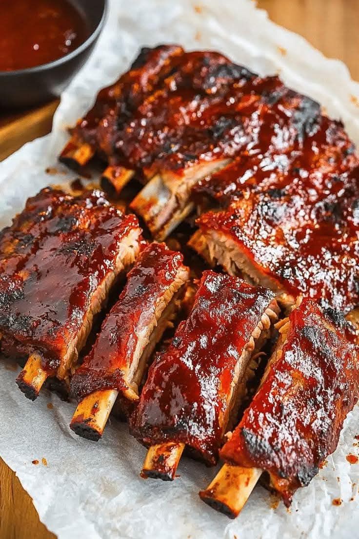 Easy - Smoky BBQ Baby Back Ribs **Ingredients: - 2 racks Baby back ribs ...