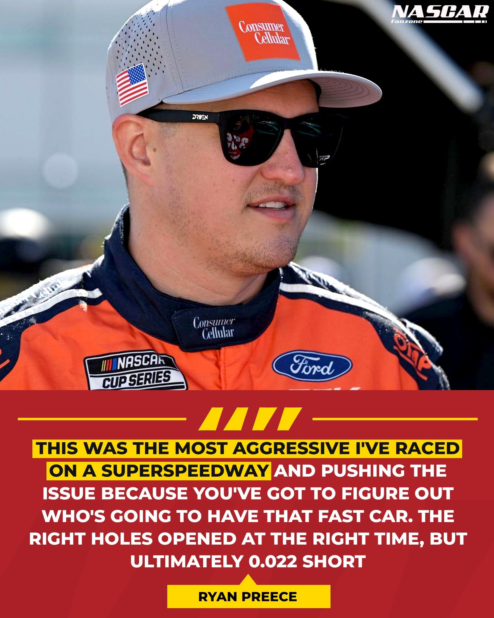 Nascar - Ryan Preece calls Talladega run his 