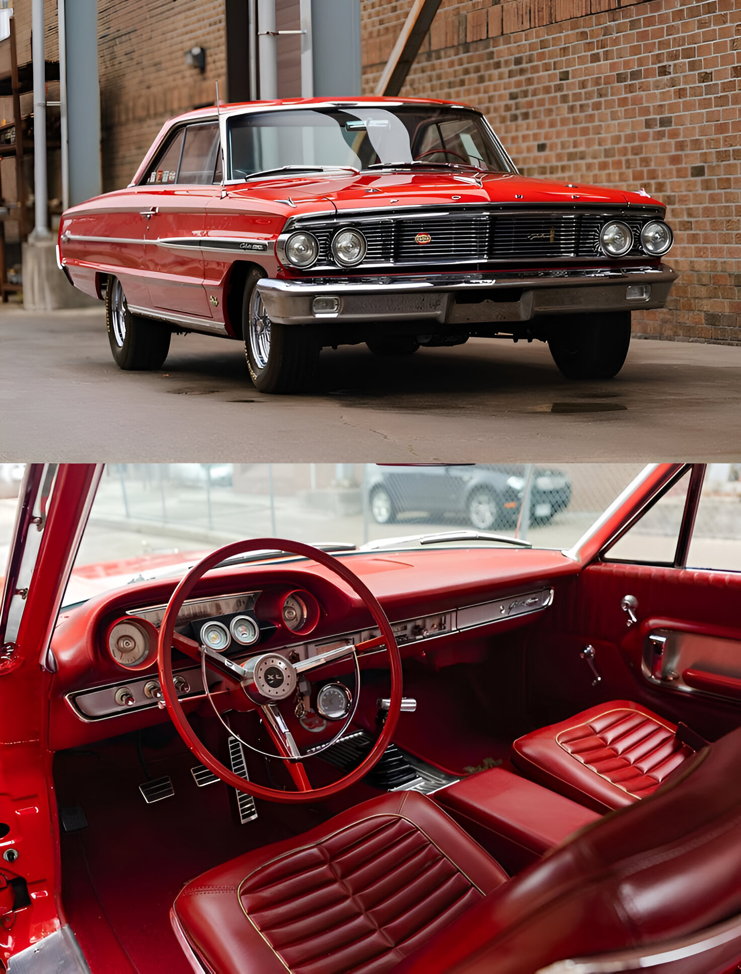 Outstanding 1964 Ford Galaxie 500XL Z-Code 390ci automatic. 🔥🔥🔥