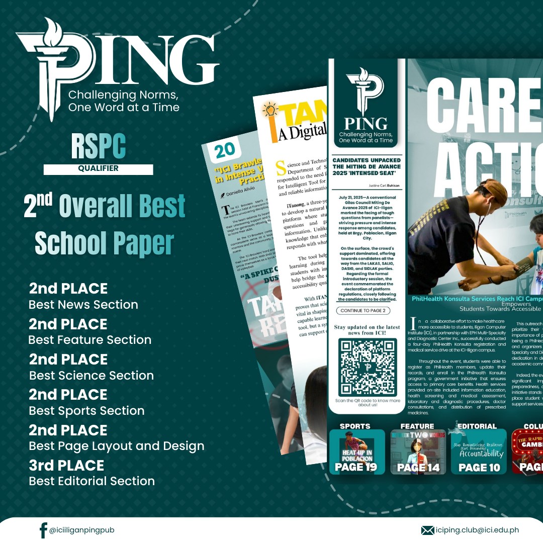ICI-Iligan PING Publication